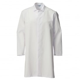 Alsico Polycotton Lab Coat No Pockets Bottle Green