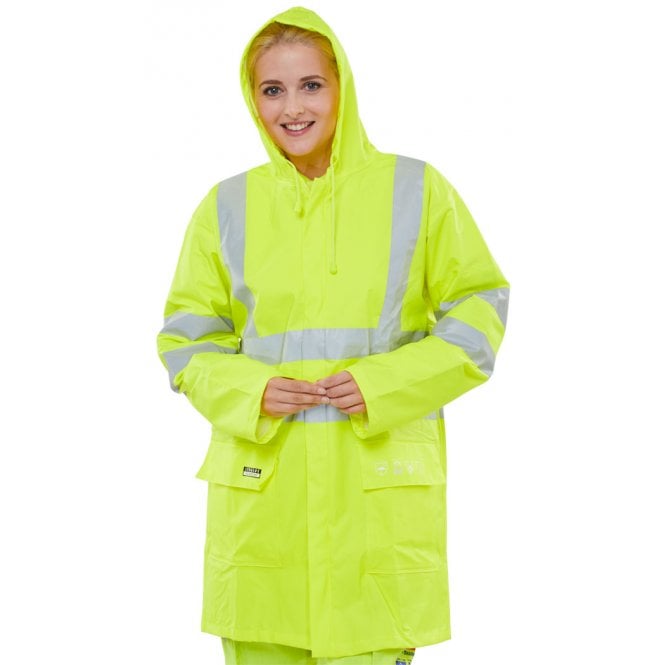 Beeswift Fire Retardant Anti-static Jacket Saturn Yellow