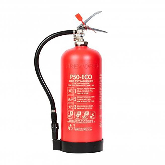 Britannia Fire P50 Fluorine-Free Self-Service 6 Litre Foam Fire Extinguisher