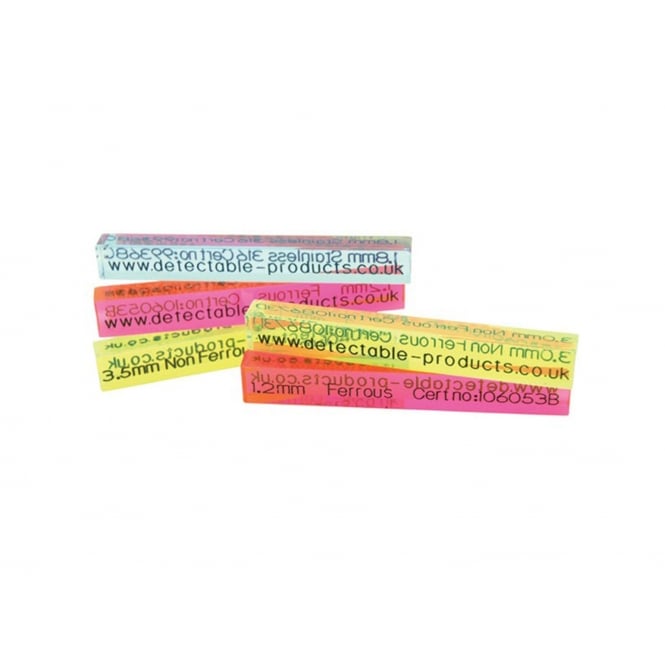 BST Acrylic Metal Detector Test Pieces BRC Compliant