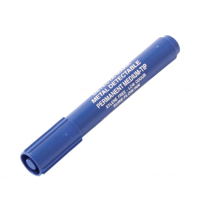 BST Metal Detectable Permanent Marker Pens (Box of 10)