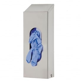 Single Box Stainless Steel Glove Dispenser