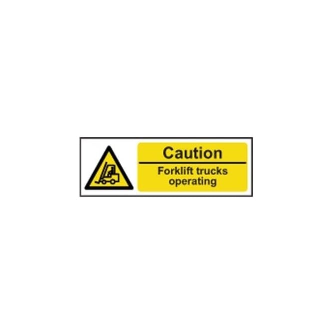 Complete Safety Supplies Caution Forklift trucks operating Sign
