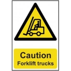 Caution Forklift trucks Sign