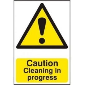 Caution Cleaning in Progress