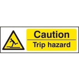 Caution Trip Hazard Sign
