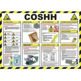 COSHH Health and Safety Poster