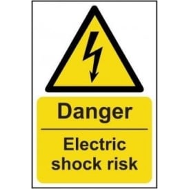 Danger Electric Shock Risk