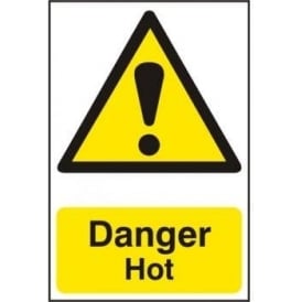 Danger Hot Sign