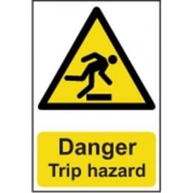 Danger Trip Hazard - 200 x 300 PVC