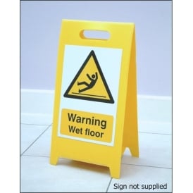Economy A-board (Blank) - Health & Safety