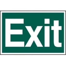 Exit Sign - Self Adhesive Semi Rigid PVC