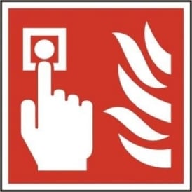 Fire Alarm Sign - 200 x 200