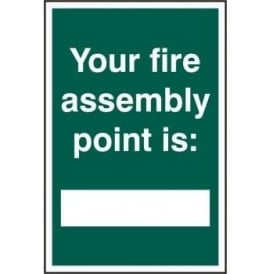 Fire Assembly Point Location Sign