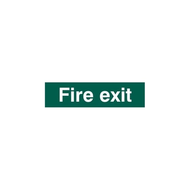 Complete Safety Supplies Fire Exit Sign - 200 x 50