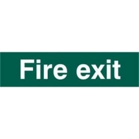 Fire Exit Sign - 200 x 50