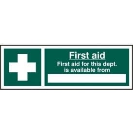 First Aid Location Sign