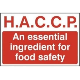 H.A.C.C.P Sign