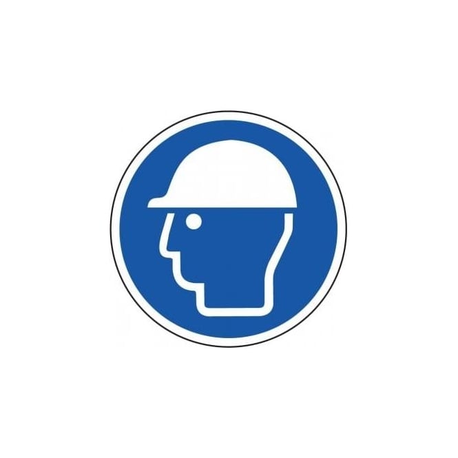 Complete Safety Supplies Hard Hat Area Floor Sign