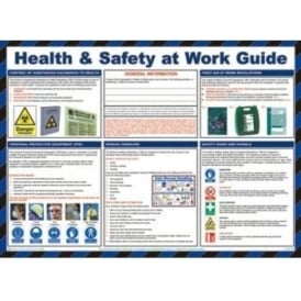 Health & Safety at Work Guide Poster