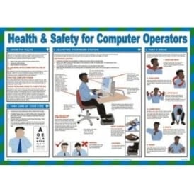 Health & Safety for Computer Operators Poster
