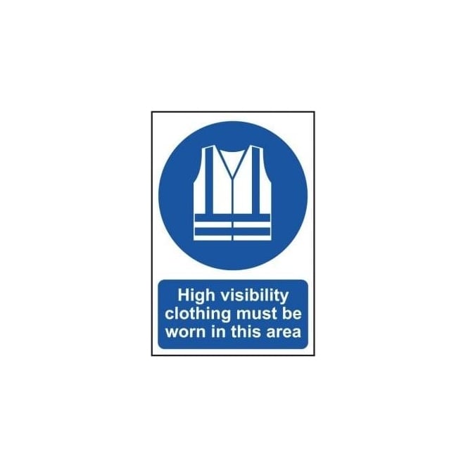 Complete Safety Supplies High visibility clothing must be worn in this area sign