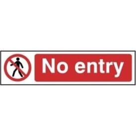 No Entry - Mini Sign