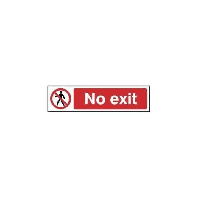 Complete Safety Supplies No Exit - Mini Sign