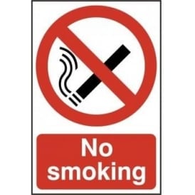 No Smoking Sign - Site Signage