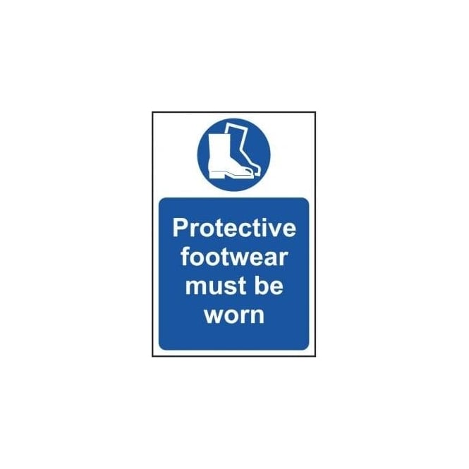 Complete Safety Supplies Protective Footwear Must Be Worn Sign