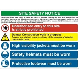 Site Safety Notice - 4551