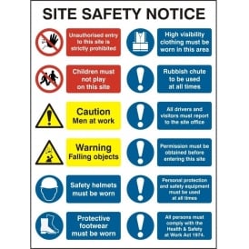 Site Safety Notice - 4552