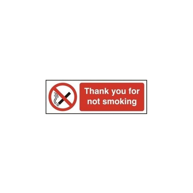 Complete Safety Supplies Thank You For Not Smoking Sign