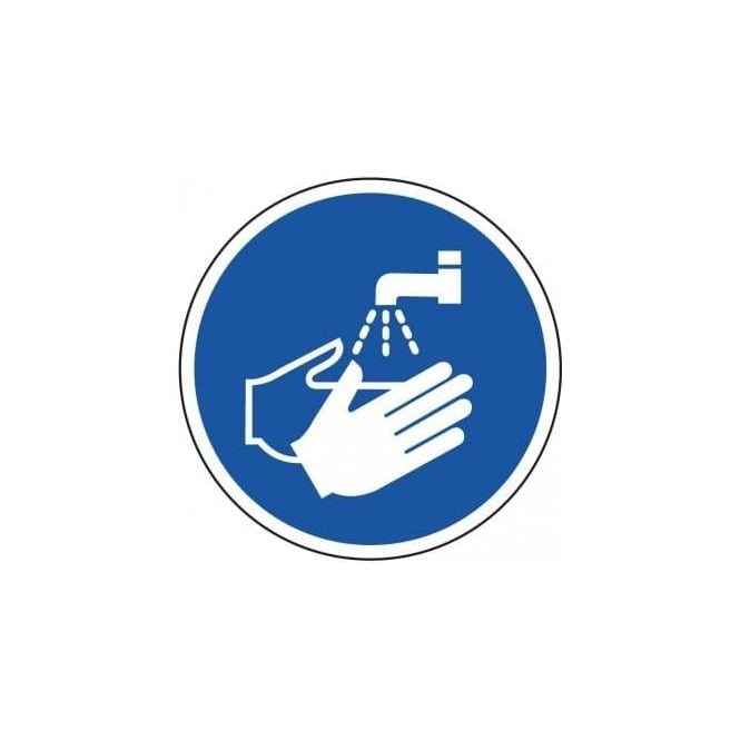 Complete Safety Supplies Wash Your Hands Floor Sign
