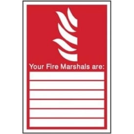 Your Fire Marshalls are Sign