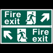 Fire Exit & Evacuation - British Standard