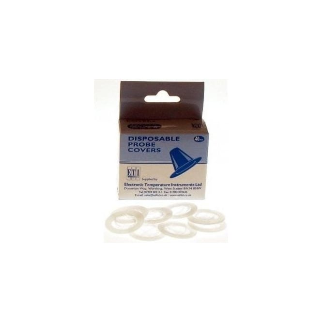 ETI Disposable Ear Piece Covers For  TH08 Digital Ear Thermometer (Box of 40)
