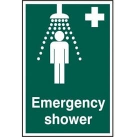 Emergency Shower Sign - 200 x 300