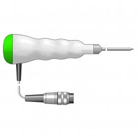 Colour-coded penetration probe for Therma 22 thermometer - Green