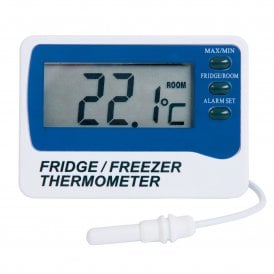 Fridge or Freezer Thermometer with alarm and Max/Min Functions