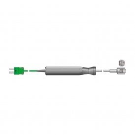 Ribbon surface temperature probe
