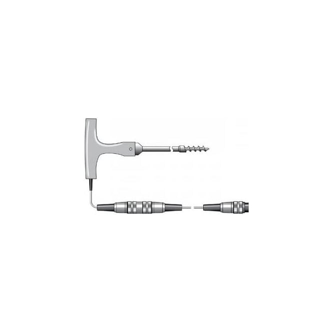 ETI T-shaped NTC Thermistor Corkscrew Probe