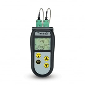 ThermaQ 2 Channel K Type Thermocouple Thermometer