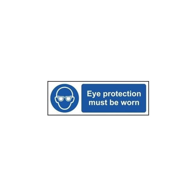 Complete Safety Supplies Eye Protection Must Be Worn Sign