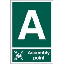 Fire Assembly Point Sign (Portrait) – A