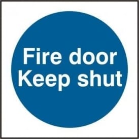 Fire Door Keep Shut Sign