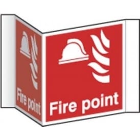 Fire Point Projecting Sign