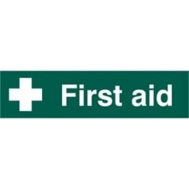 First Aid Sign - 200 x 50mm