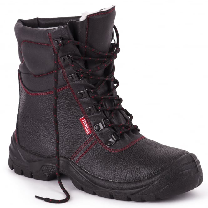 FlexiTog Polarsnug PS420 Fur-Lined Lace Up Freezer Boot