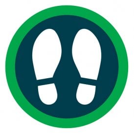Footprint Floor Vinyl – Round